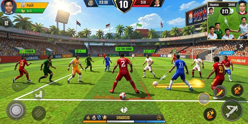 Momen seru saat menyelesaikan misi bersama teman.
