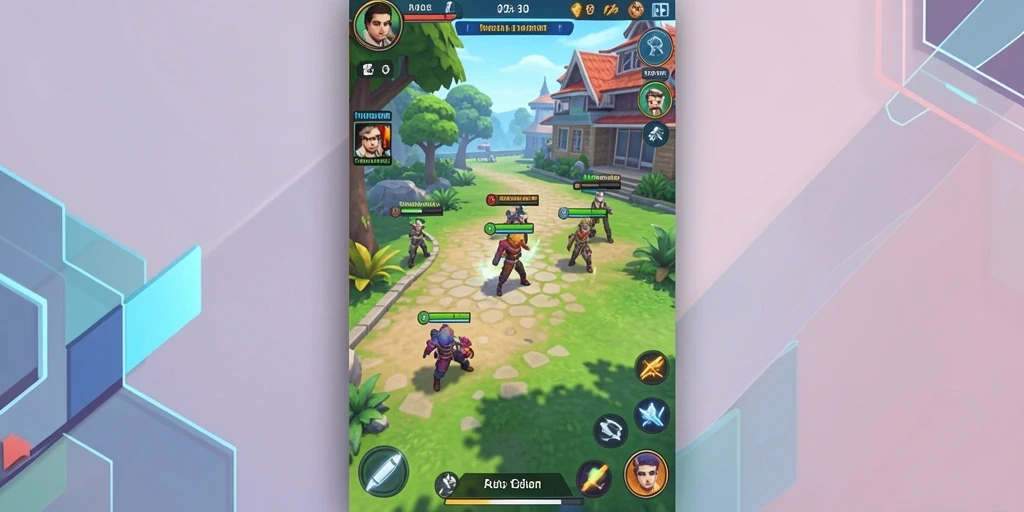 Screenshot level menantang yang baru.