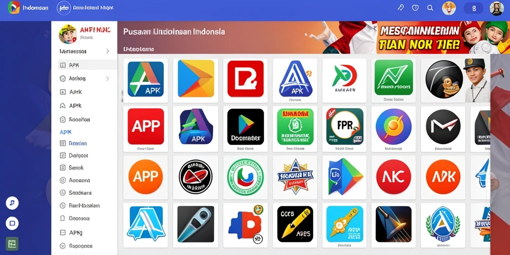 Menu pilihan mode permainan yang beragam.