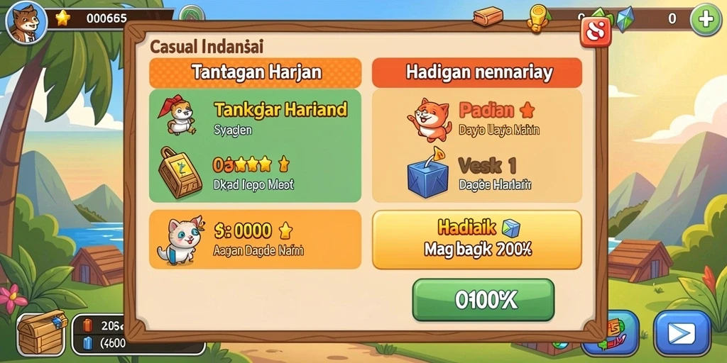 Fitur multiplayer yang memungkinkan interaksi pemain.